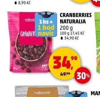 CRANBERRIES NATURALIA - Penny Market aktualniletaky.eu