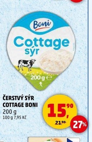 ČERSTVÝ SÝR COTTAGE BONI - Penny Market aktualniletaky.eu