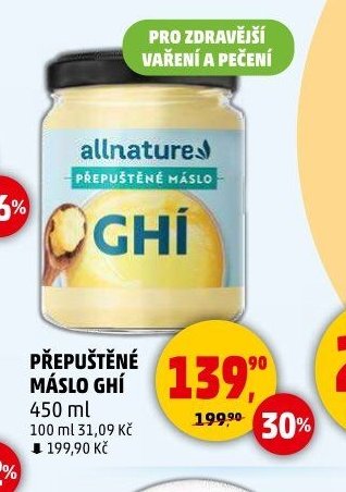PŘEPUŠTĚNÉ MÁSLO GHÍ 450 ml - Penny Market aktualniletaky.eu