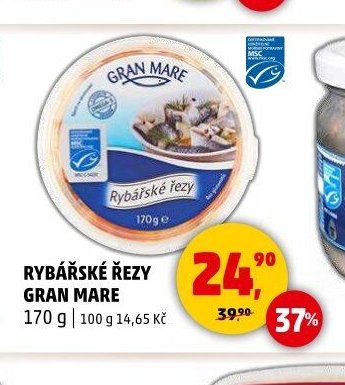 Rybářské řezy Gran Mare 170 g - Penny Market aktualniletaky.eu
