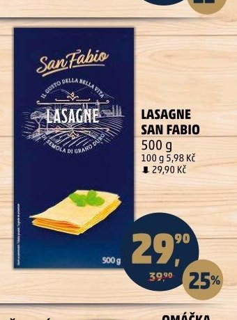 LASAGNE SAN FABIO - Penny Market aktualniletaky.eu