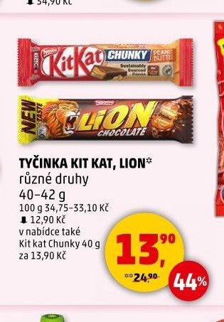 TYČINKA KIT KAT, LION - Penny Market aktualniletaky.eu