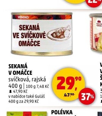 Sekaná v omáčce - Penny Market aktualniletaky.eu