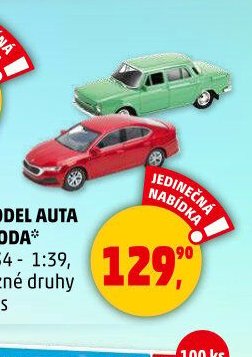 MODEL AUTA ŠKODA - Penny Market aktualniletaky.eu