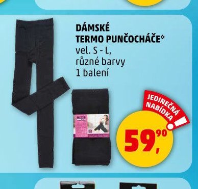 DÁMSKÉ TERMO PUNČOCHÁČE* - Penny Market aktualniletaky.eu