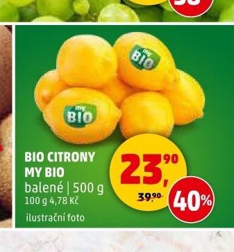 BIO CITRONY MY BIO - Penny Market aktualniletaky.eu