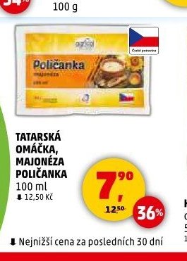 Tatarská omáčka, Majonéza Poličanka - Penny Market aktualniletaky.eu
