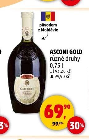 Asconi Gold různé druhy - Penny Market aktualniletaky.eu