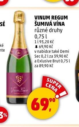 Vinum Regum šumivá vína - Penny Market aktualniletaky.eu