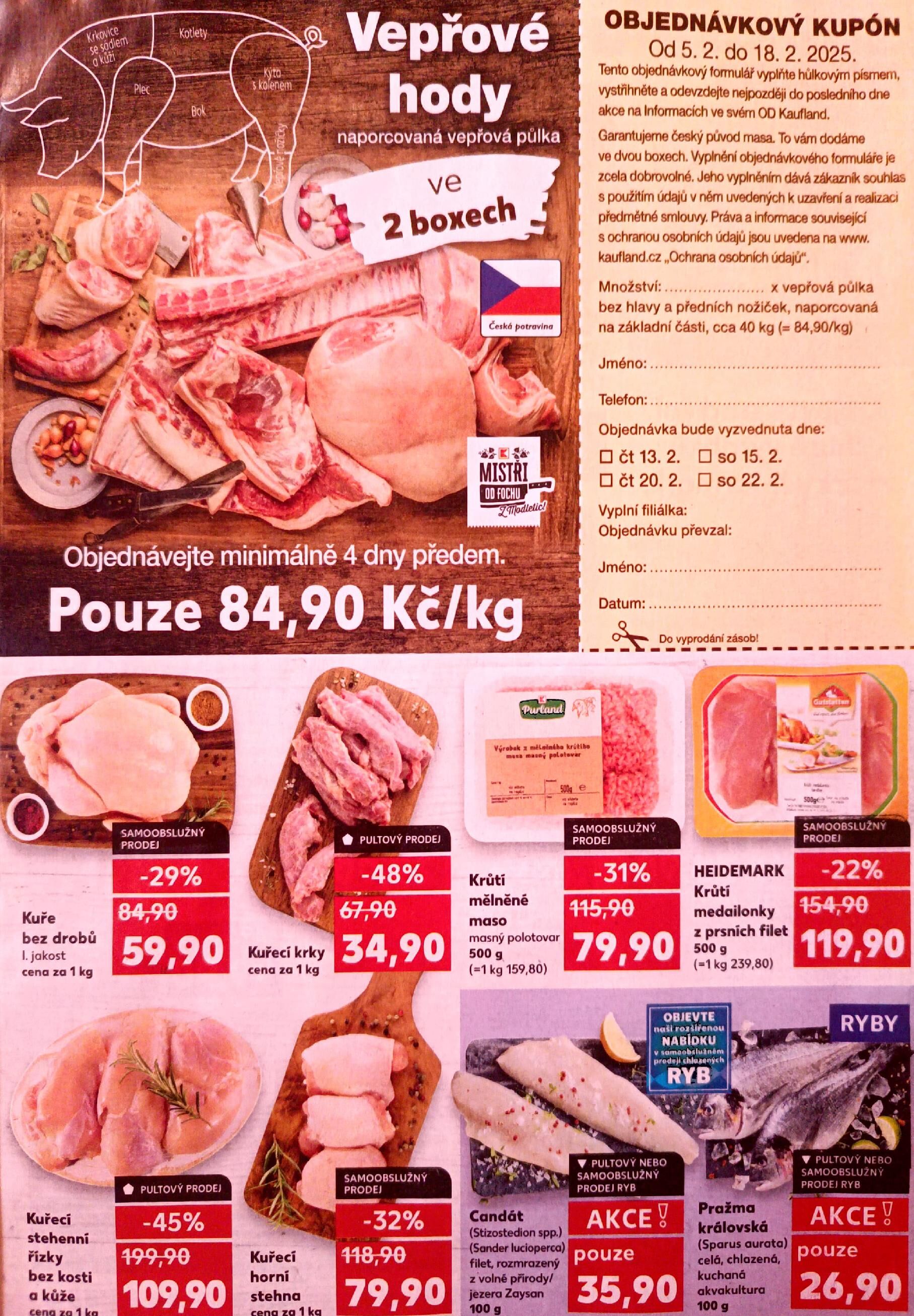 Oblíbená česká klasika za super ceny Kaufland strana 11