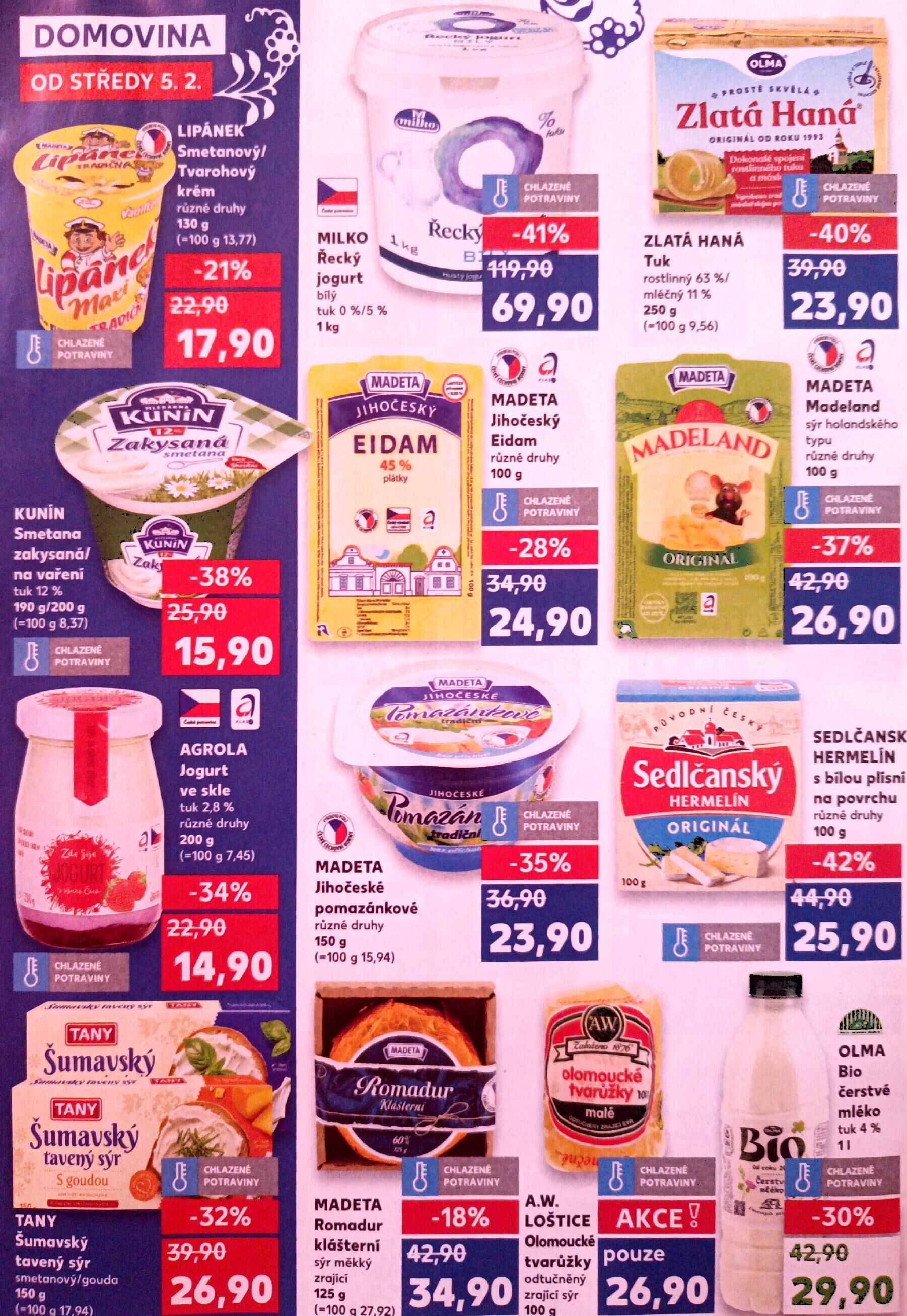 Oblíbená česká klasika za super ceny Kaufland strana 16