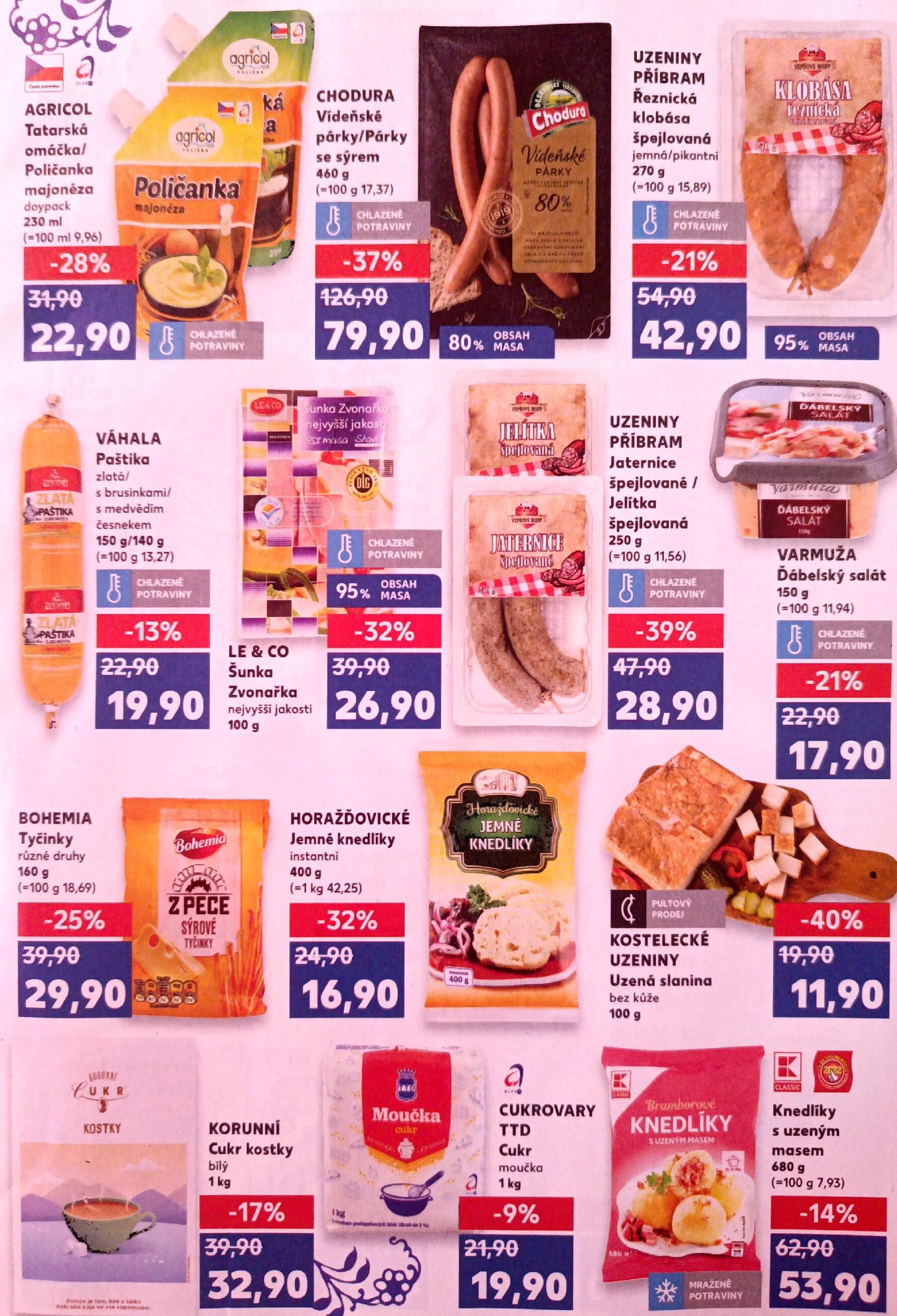 Oblíbená česká klasika za super ceny Kaufland strana 17