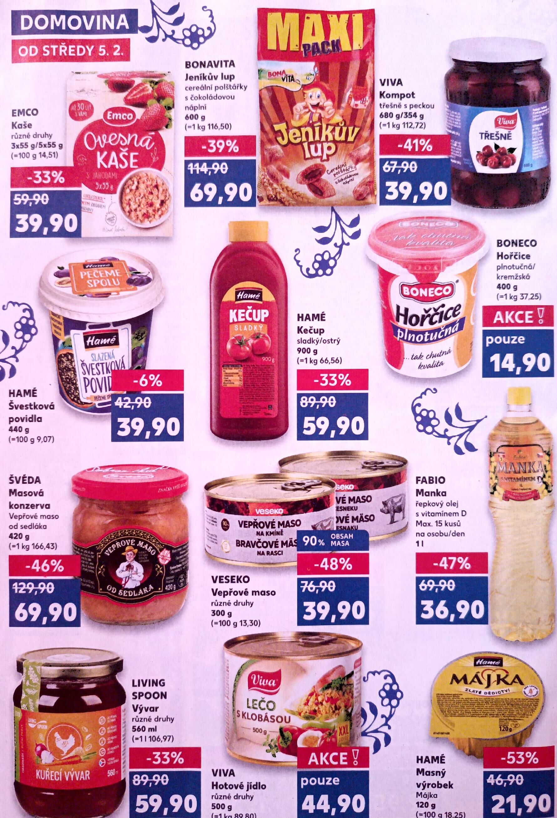 Oblíbená česká klasika za super ceny Kaufland strana 18