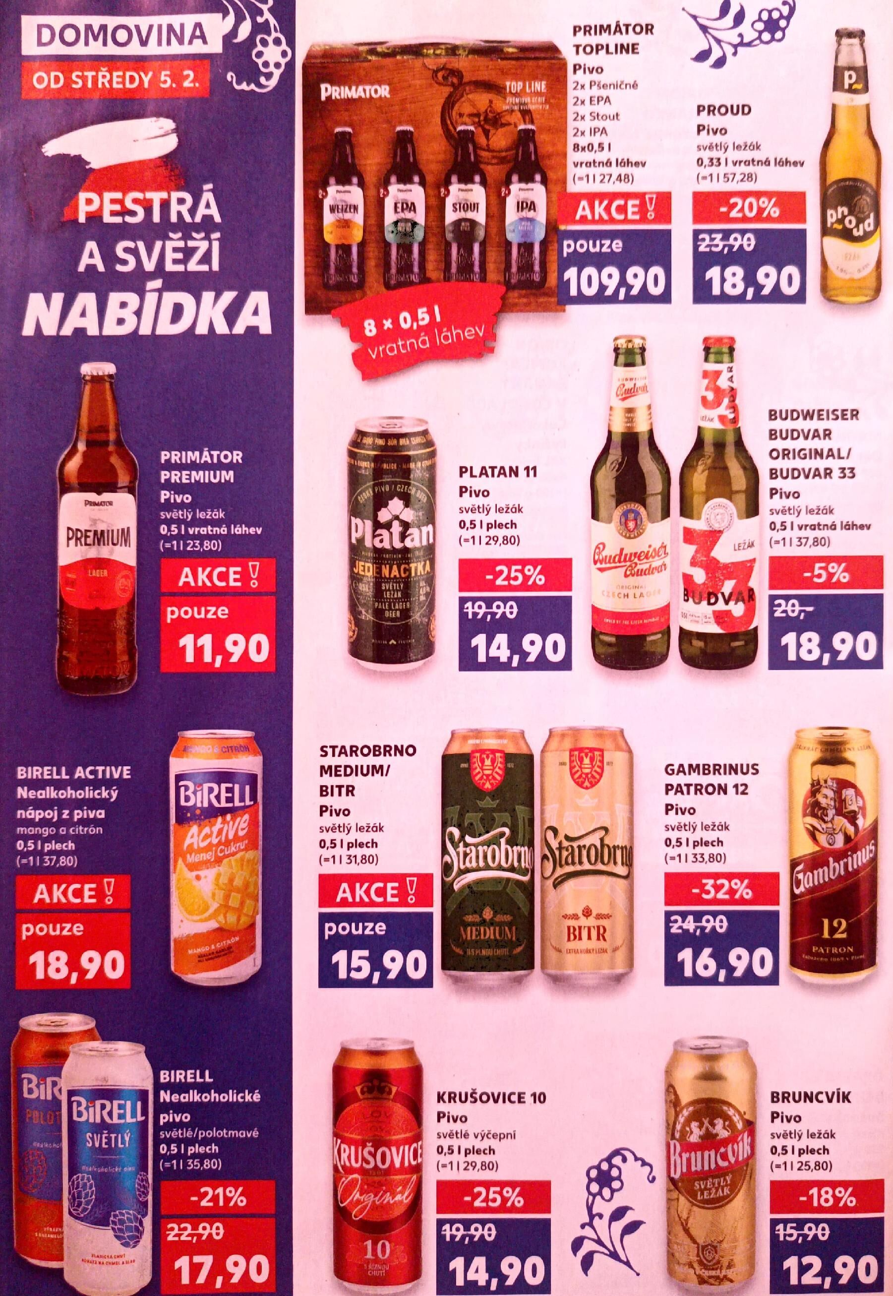 Oblíbená česká klasika za super ceny Kaufland strana 20