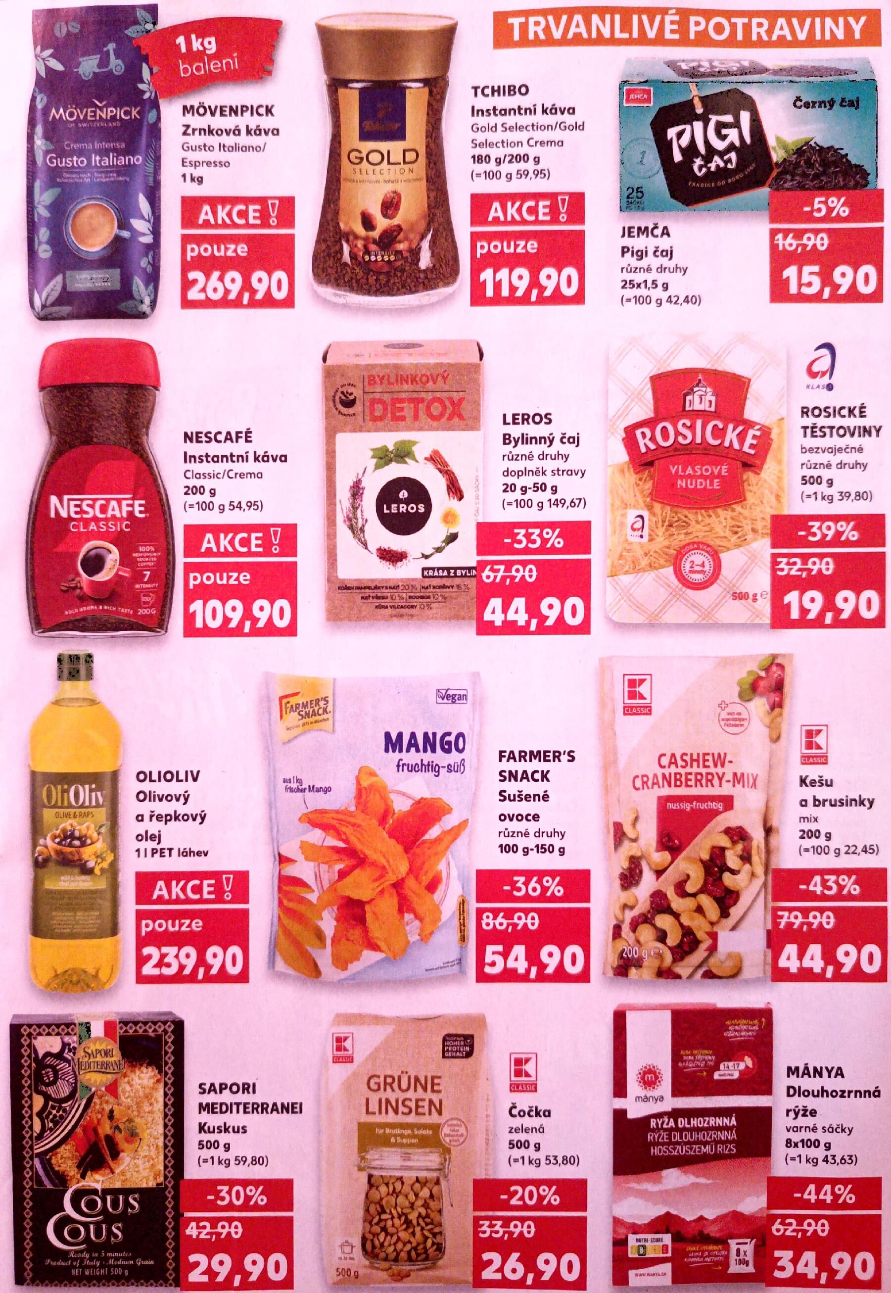 Oblíbená česká klasika za super ceny Kaufland strana 27
