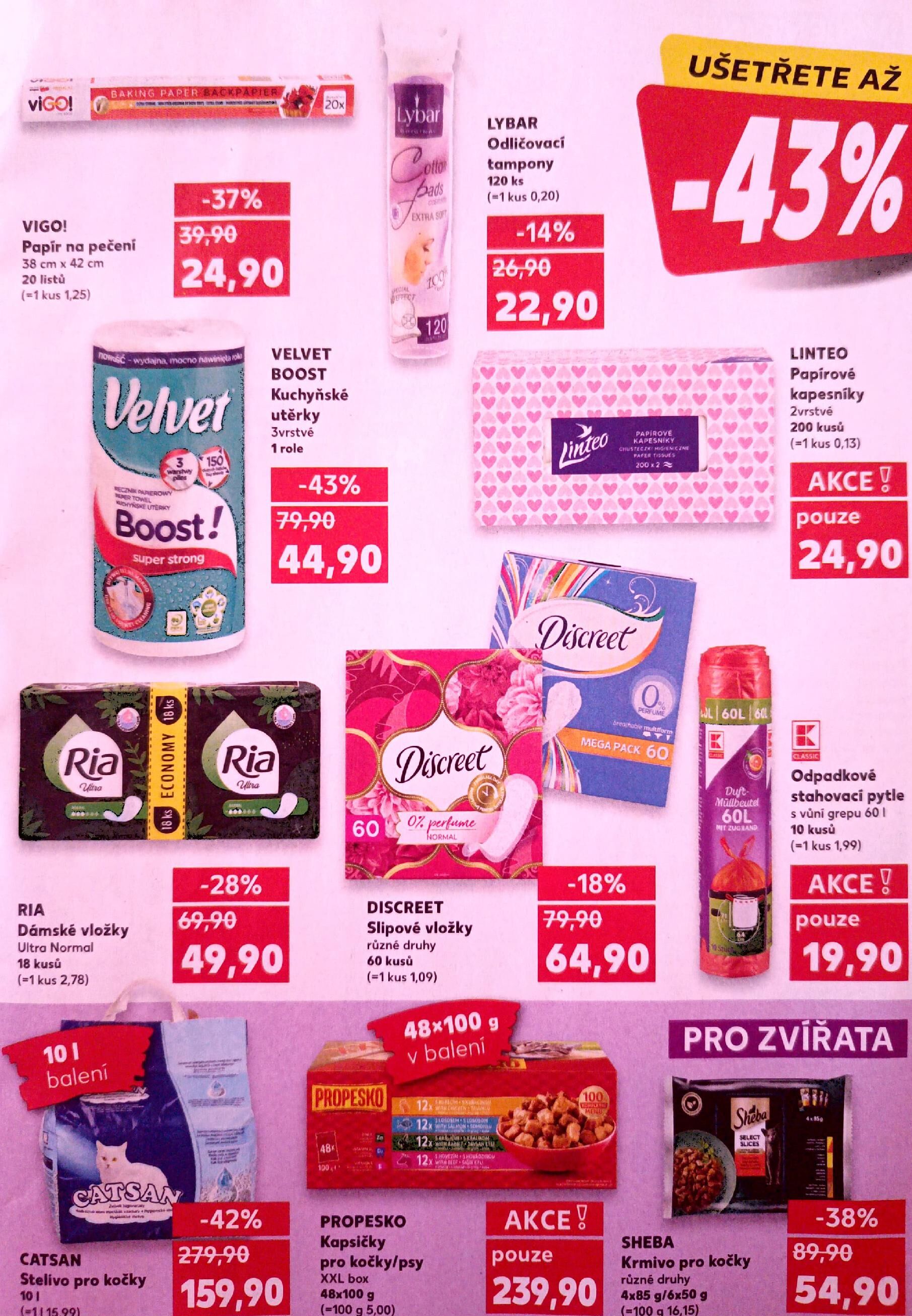 Oblíbená česká klasika za super ceny Kaufland strana 35