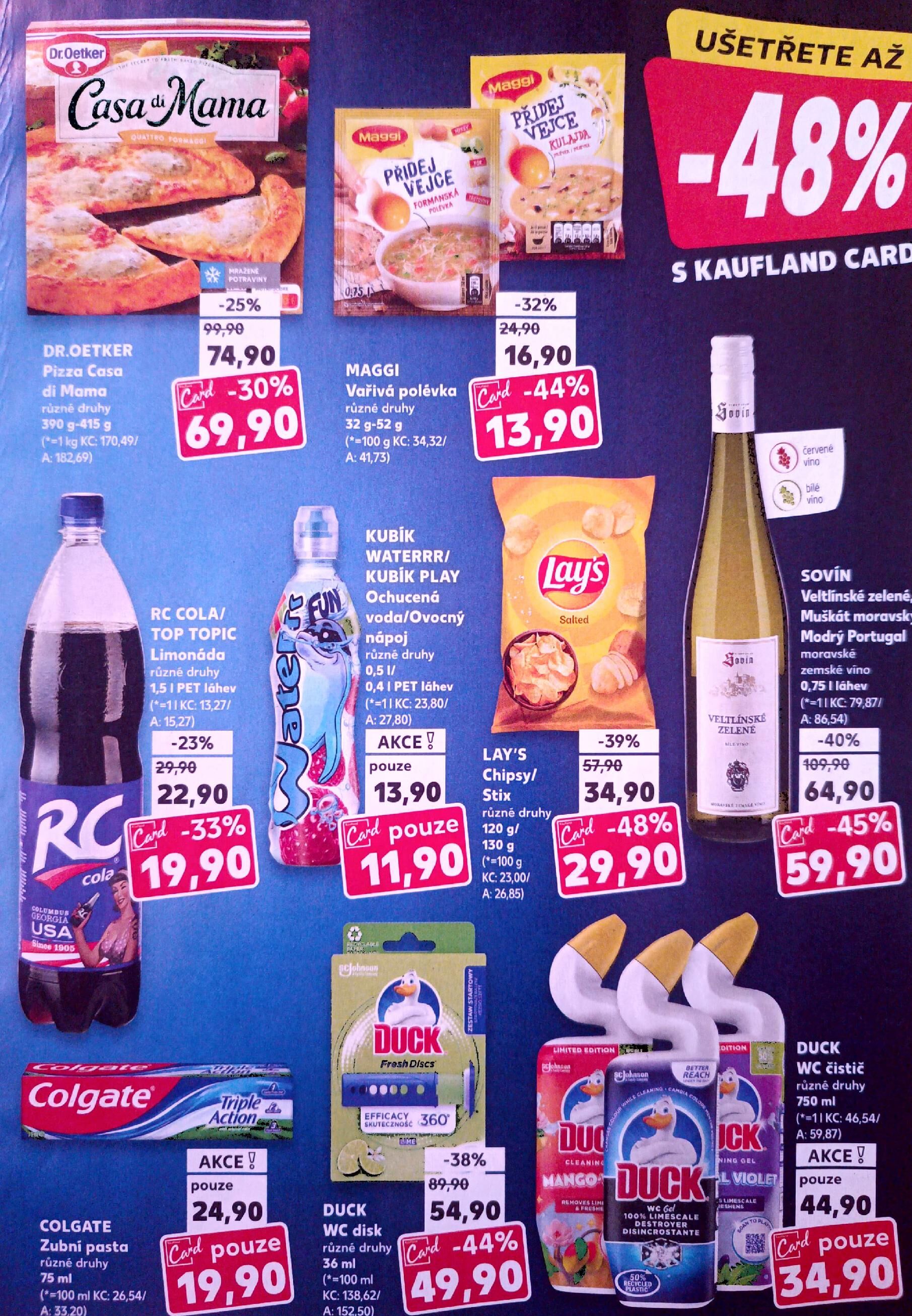 Oblíbená česká klasika za super ceny Kaufland strana 5