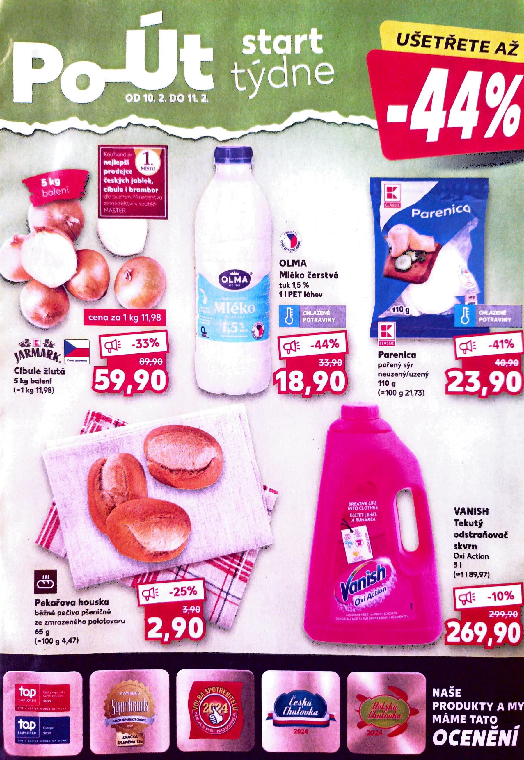 Oblíbená česká klasika za super ceny Kaufland strana 47