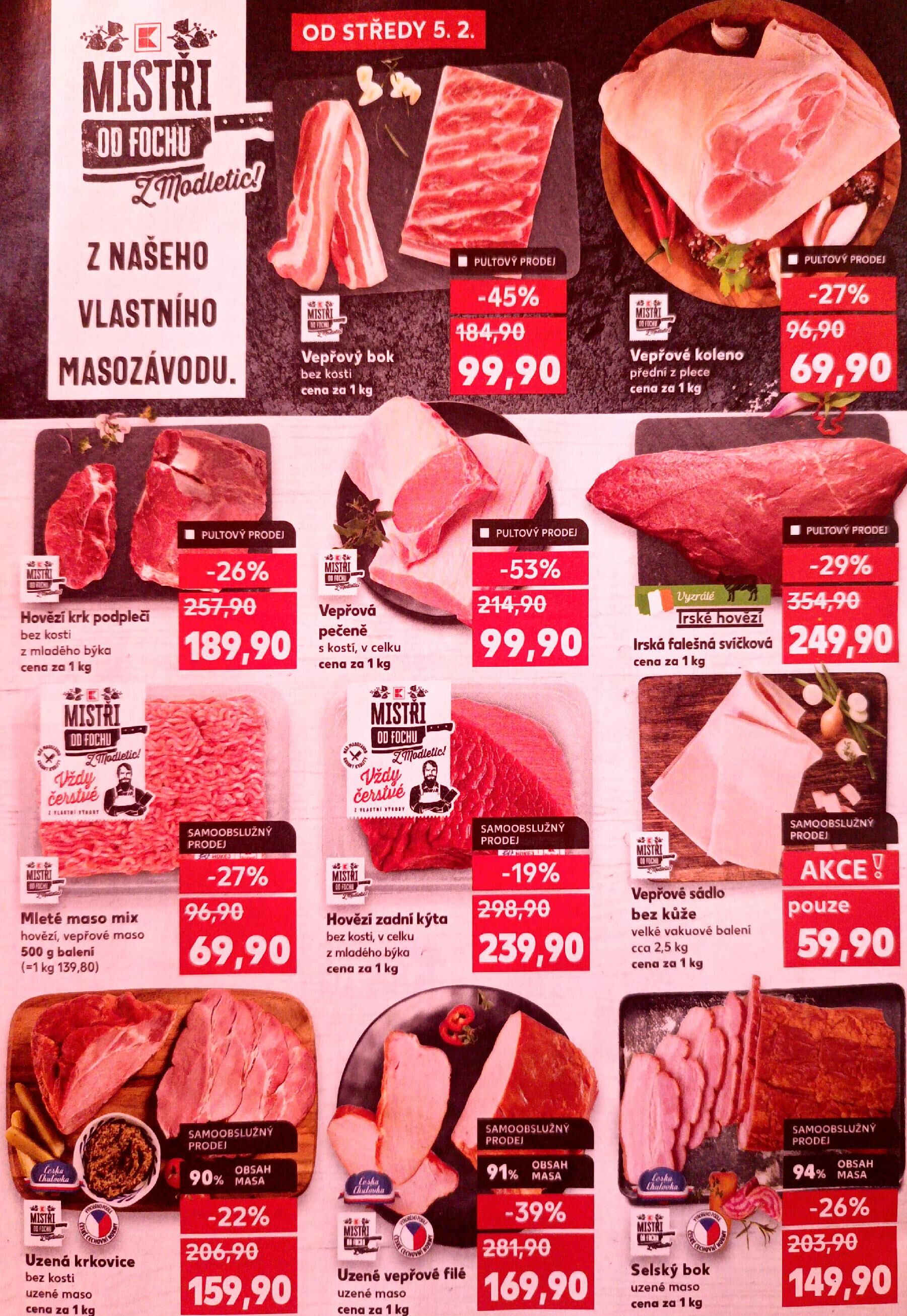 Oblíbená česká klasika za super ceny Kaufland strana 10