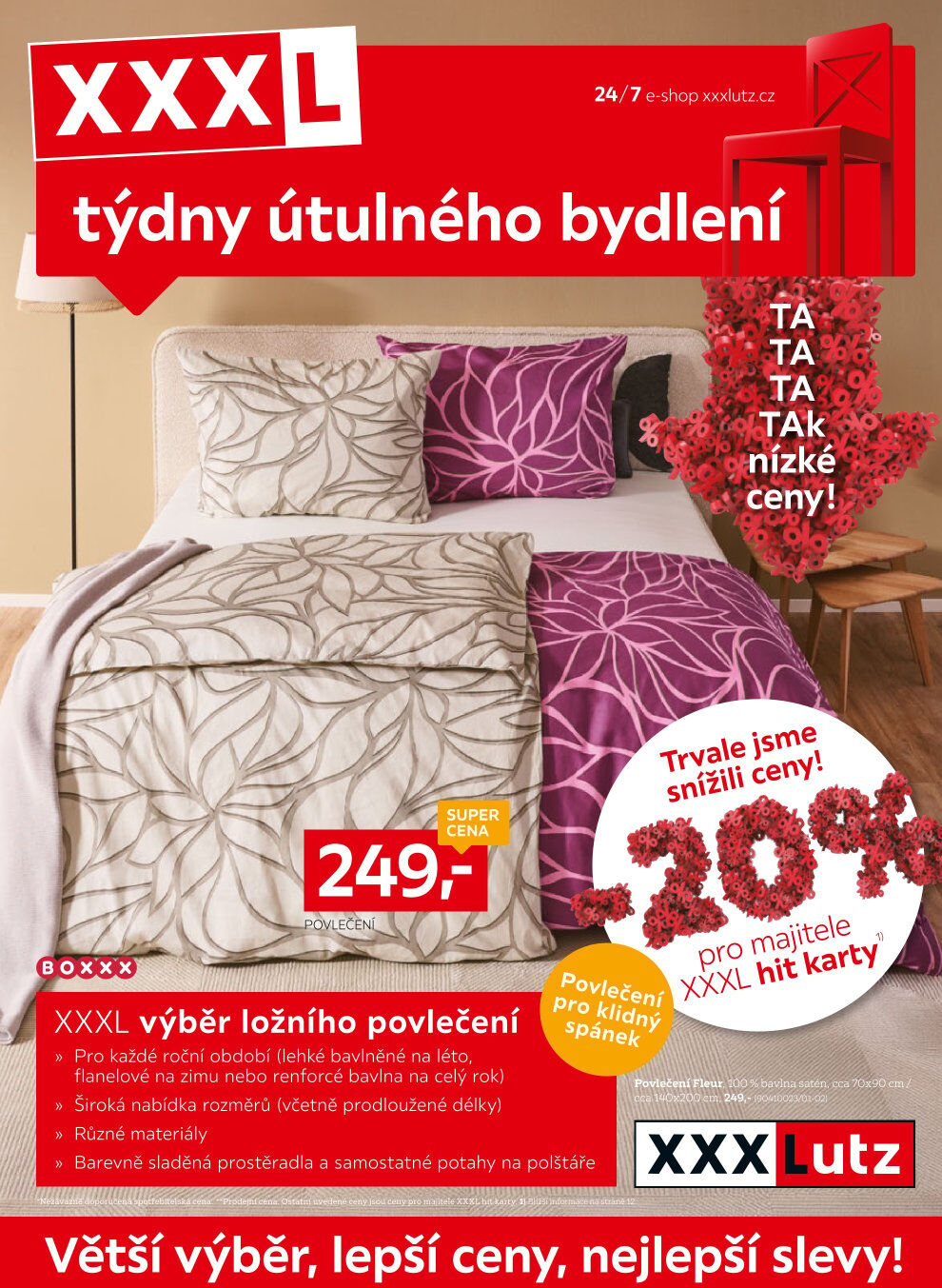 XXXLutz leták - Týdny útulného bydlení XXXLutz strana 1