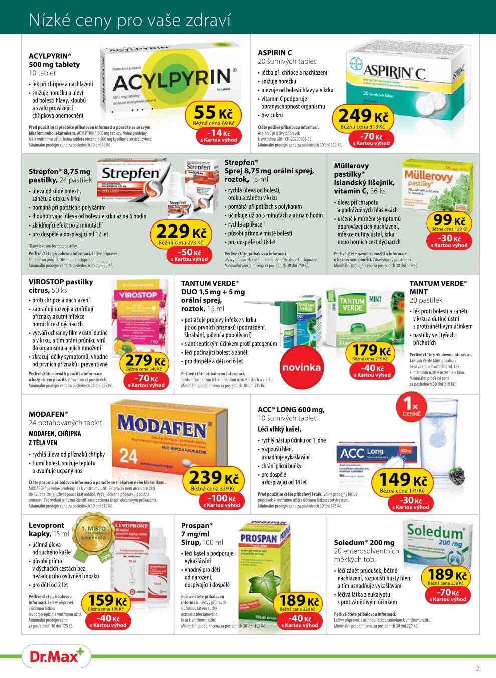 Dr. Max leták Dr. Max strana 2