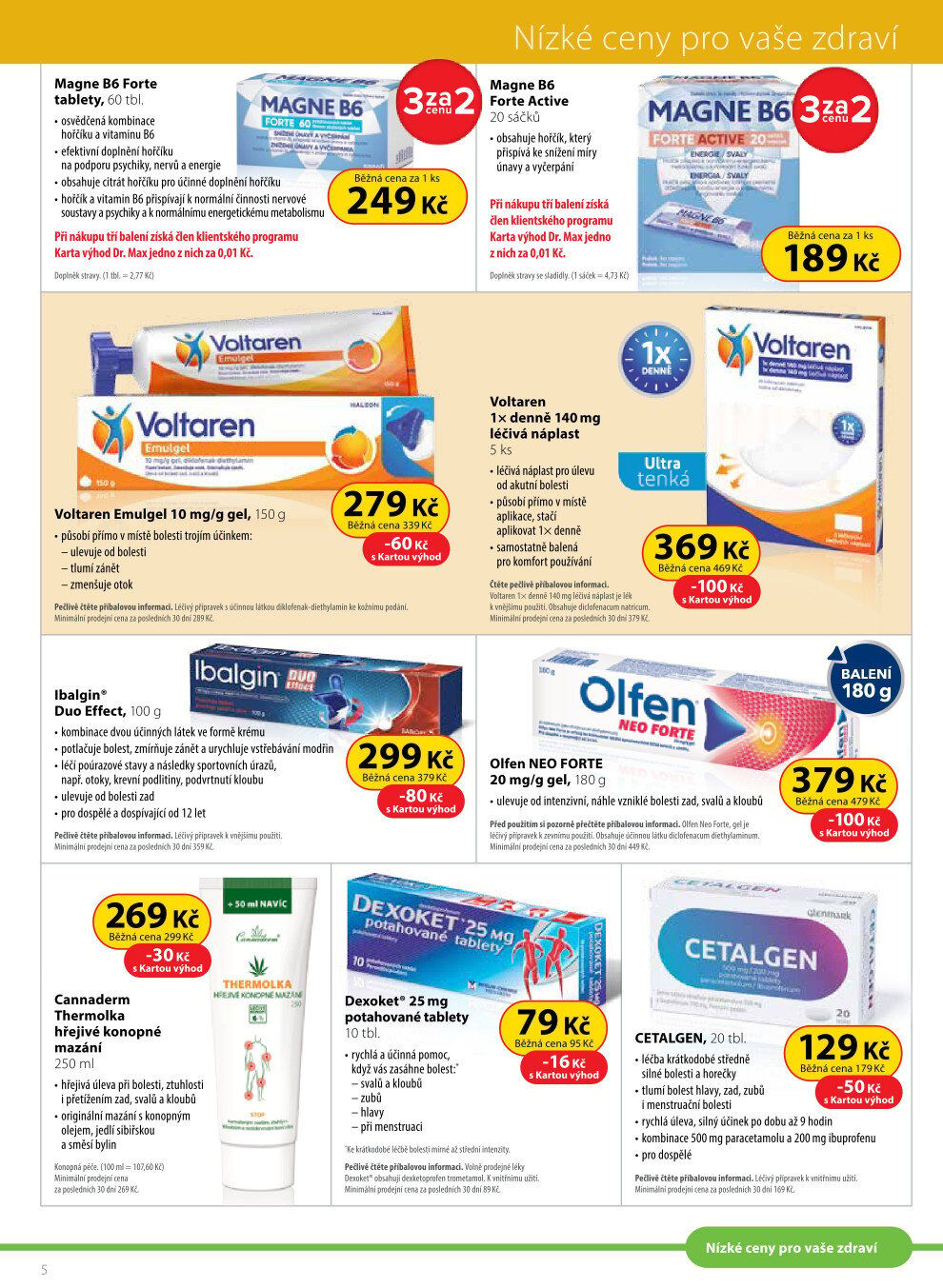 Dr. Max leták Dr. Max strana 5