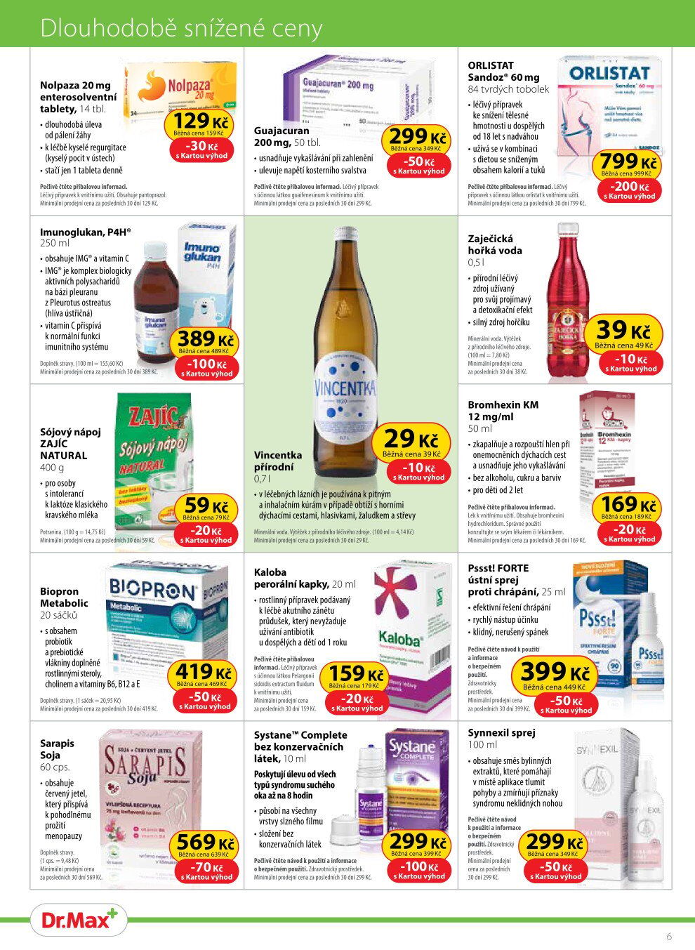 Dr. Max leták Dr. Max strana 6