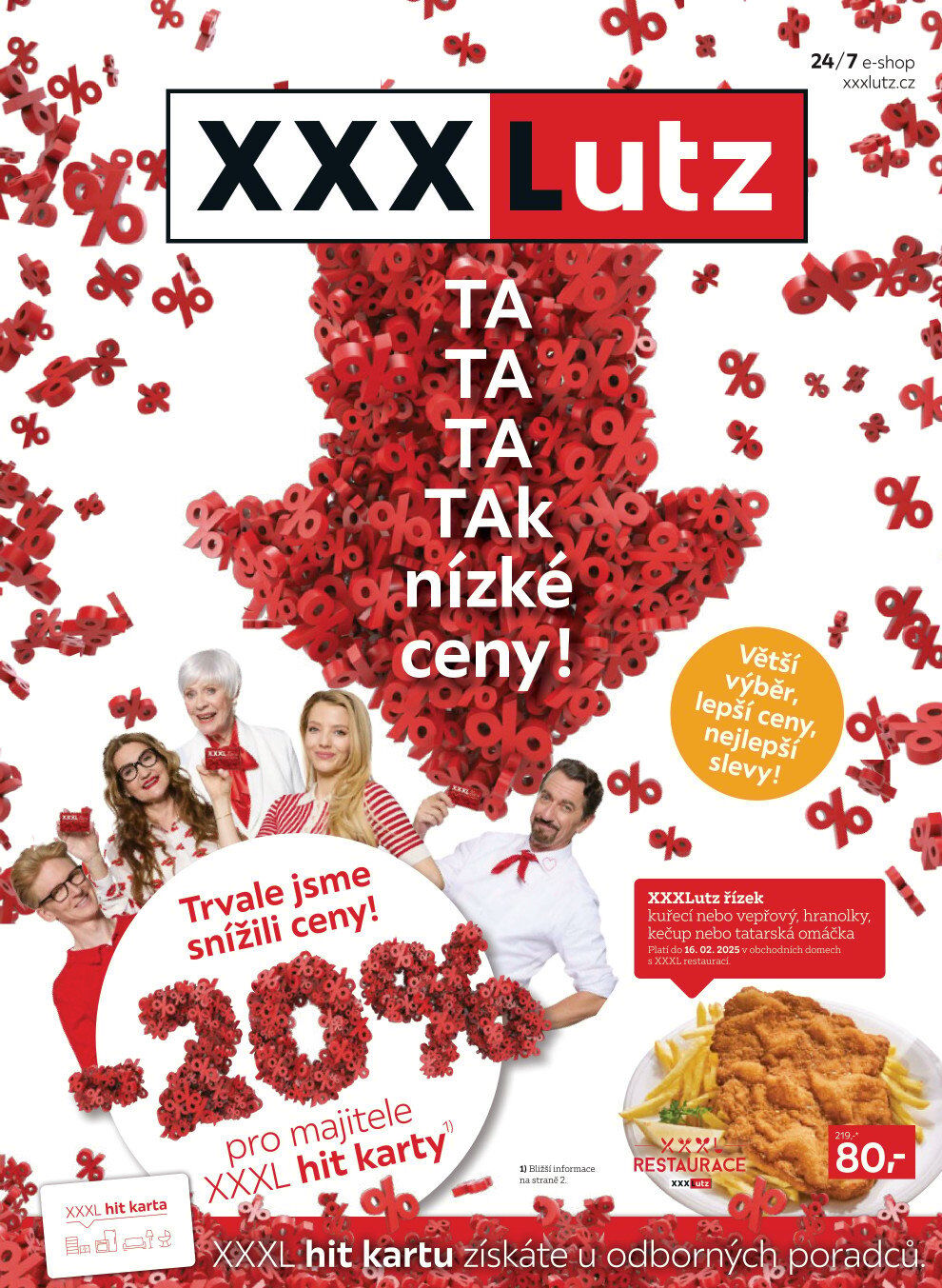 XXXLutz leták - Tak nízké ceny! XXXLutz strana 1