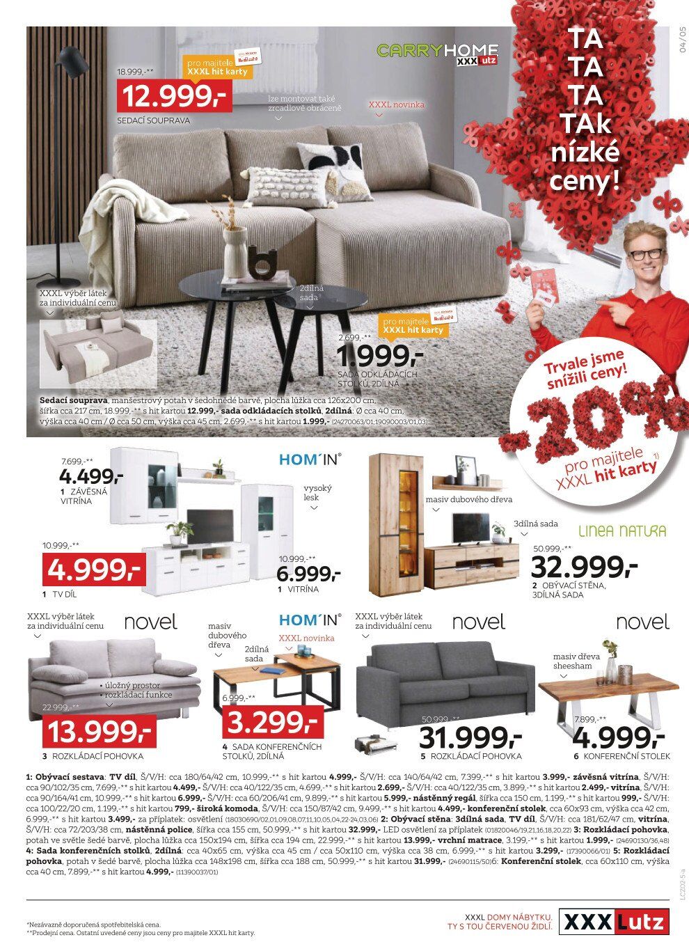 XXXLutz leták - Tak nízké ceny! XXXLutz strana 5