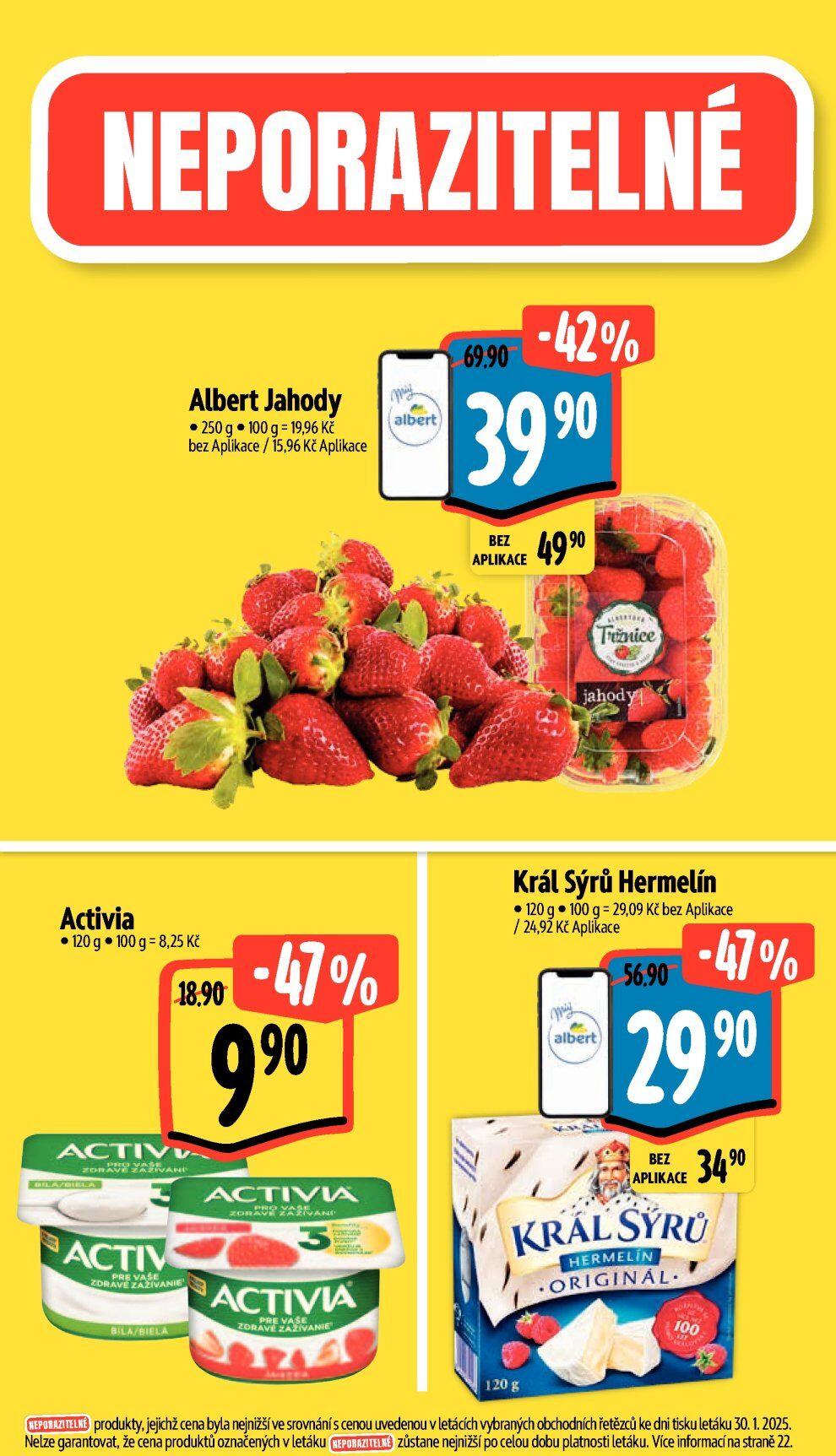 Albert Supermarket leták Albert strana 3