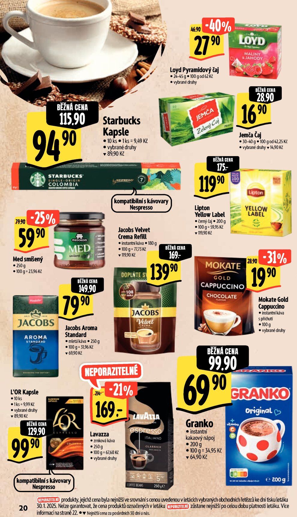 Albert Supermarket leták Albert strana 28