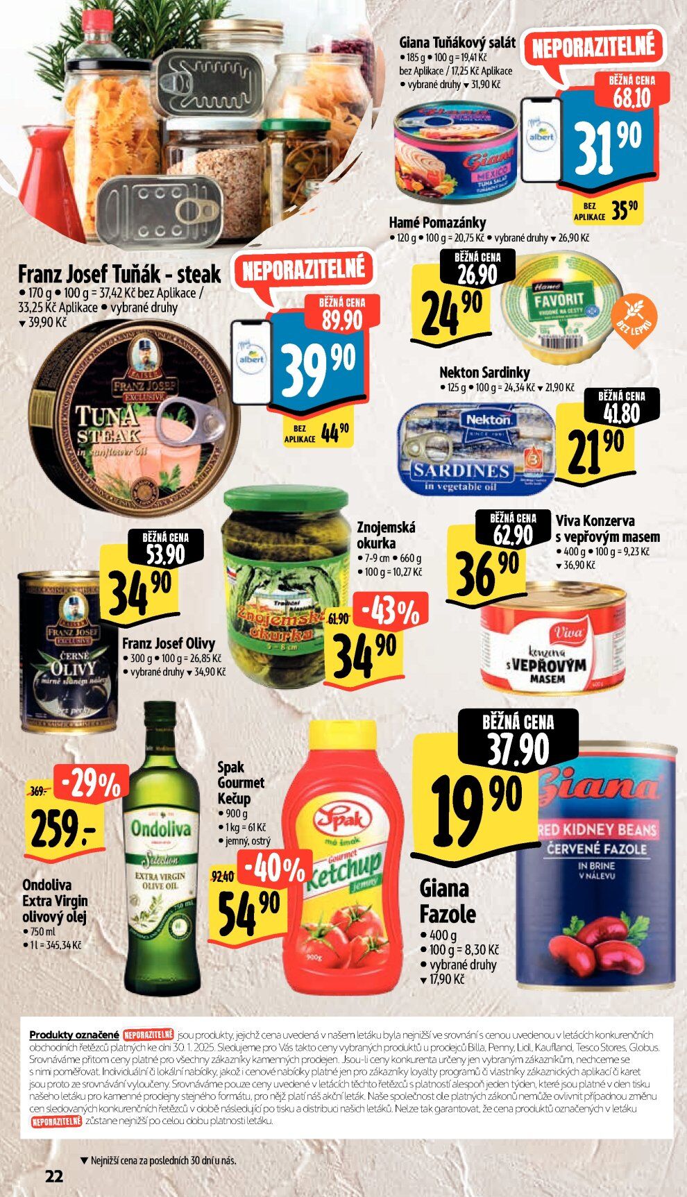 Albert Supermarket leták Albert strana 30