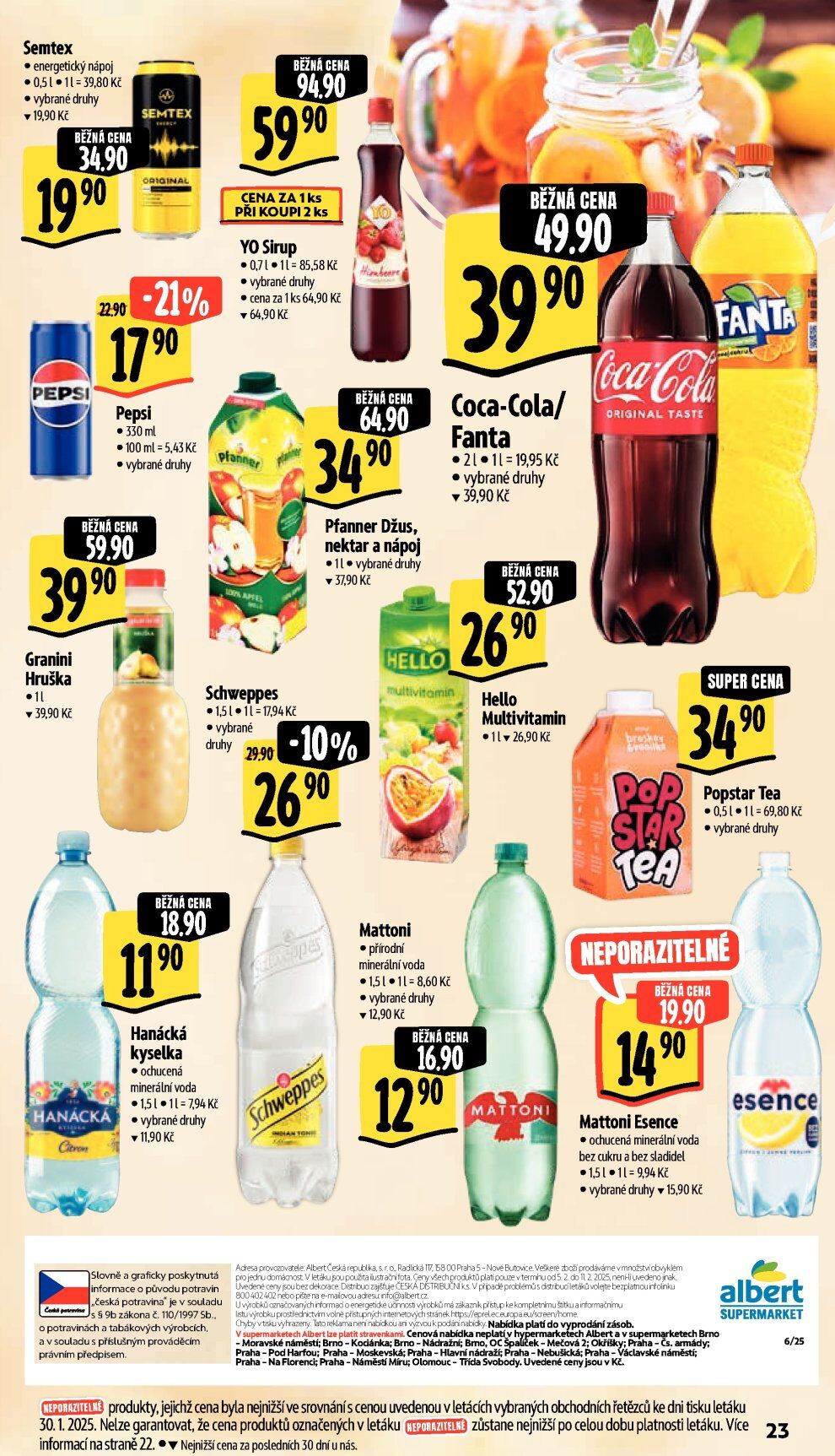 Albert Supermarket leták Albert strana 31