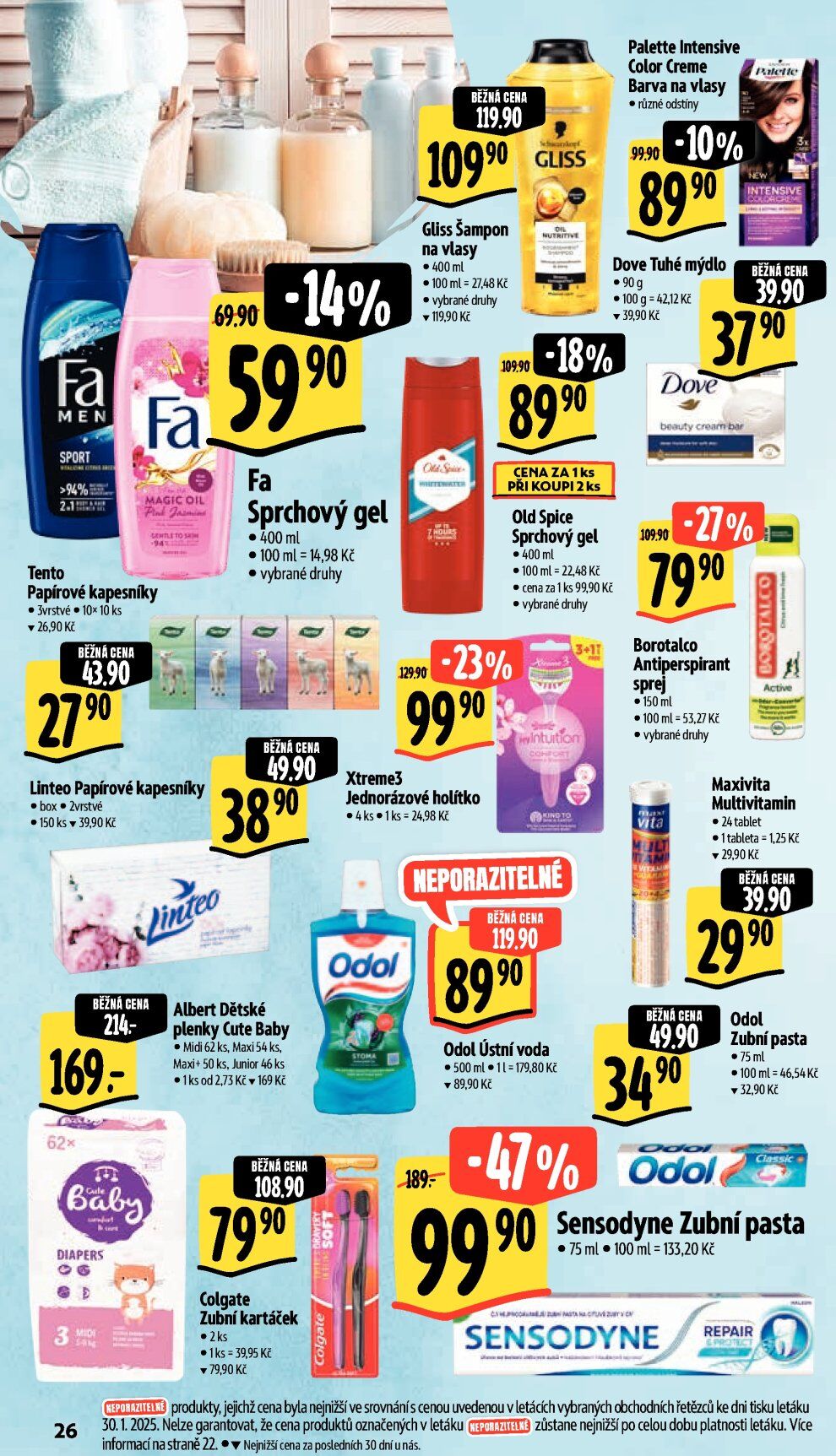 Albert Supermarket leták Albert strana 34