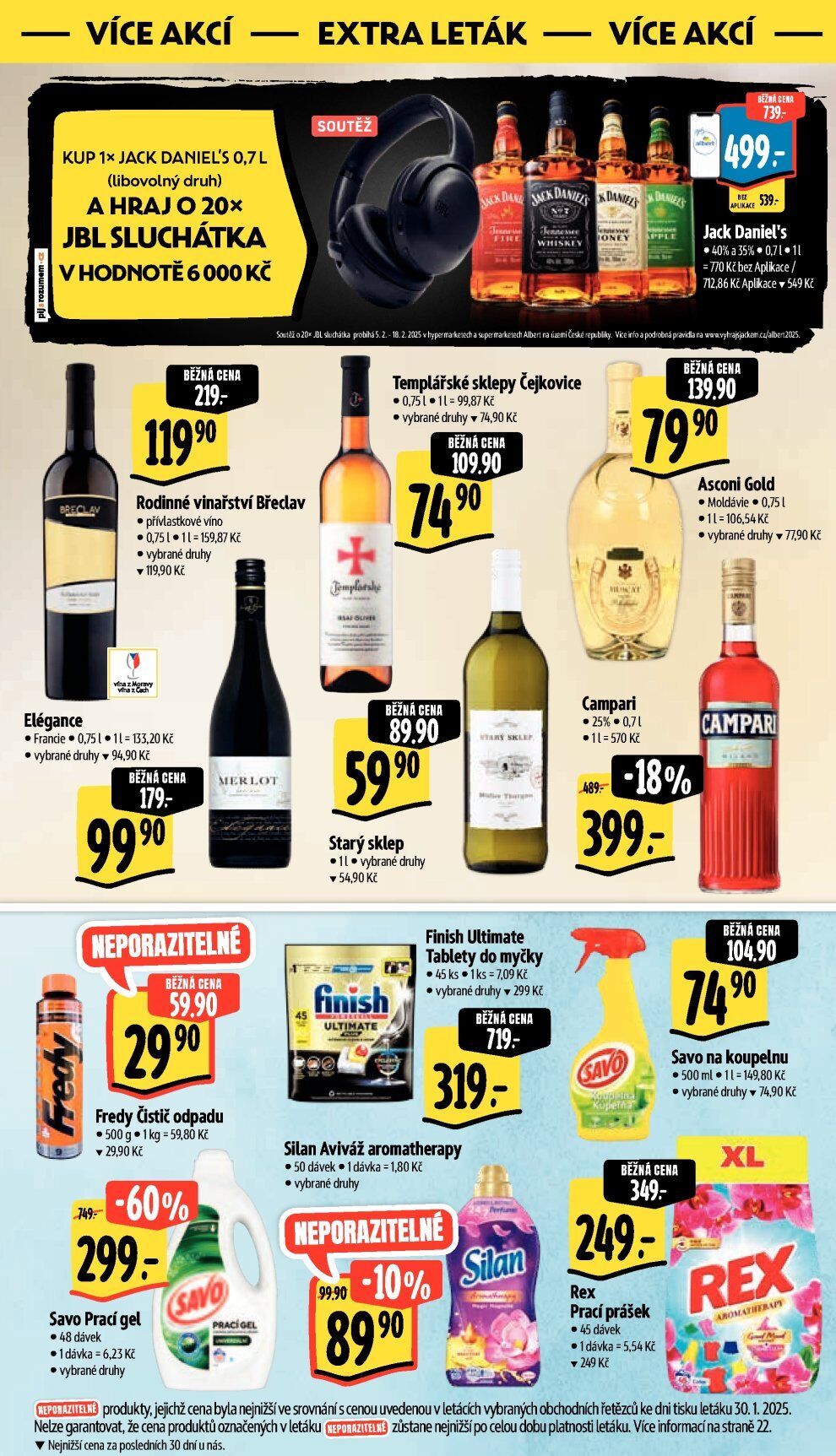 Albert Supermarket leták Albert strana 40