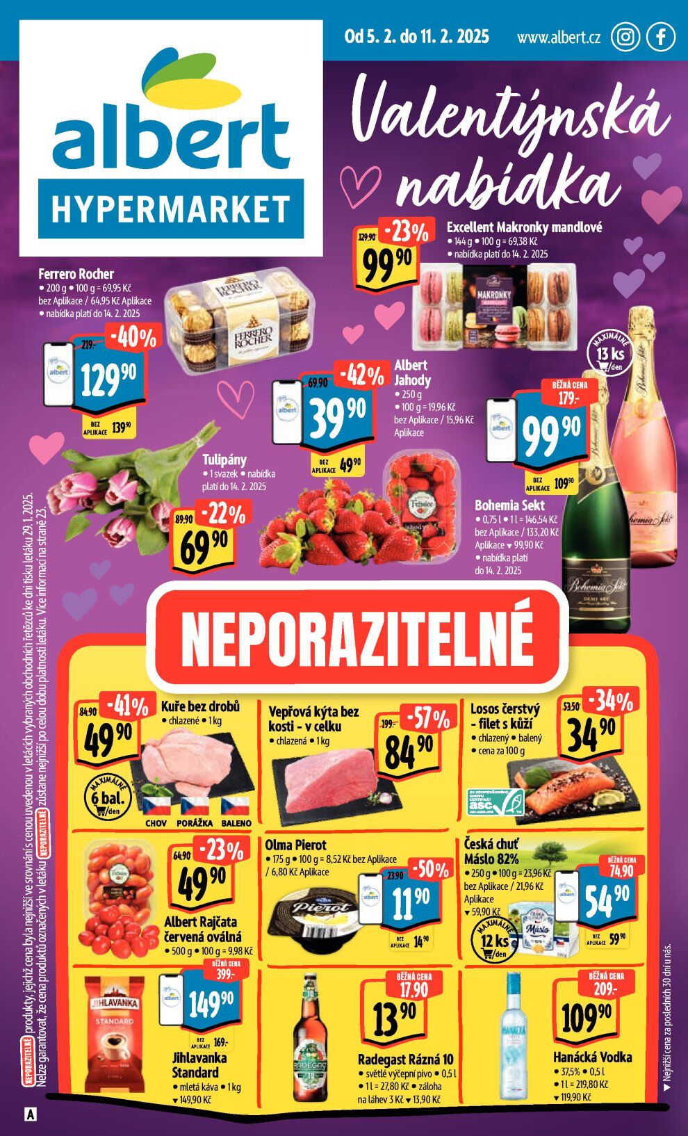 Albert Hypermarket leták Albert strana 1