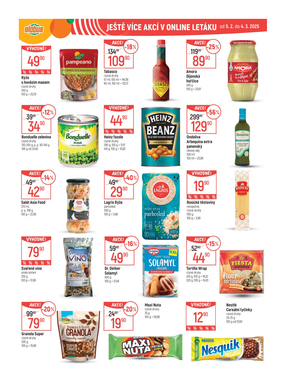 Globus leták Praha - Štěrboholy Globus strana 30