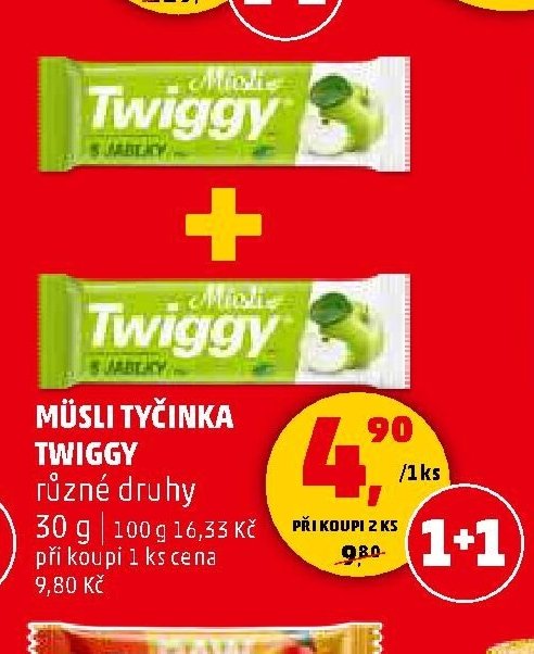 MÜSLI TYČINKA TWIGGY - Penny Market aktualniletaky.eu