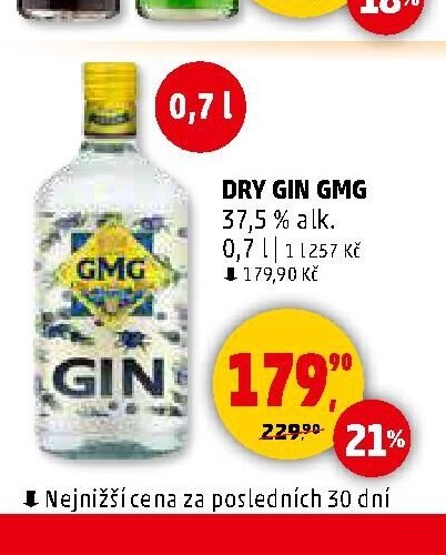 DRY GIN GMG - Penny Market aktualniletaky.eu