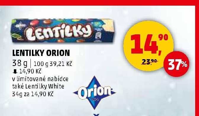 Lentilky Orion - Penny Market aktualniletaky.eu
