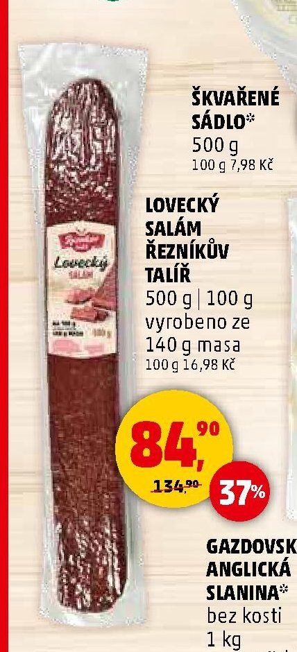 Lovecký salám řezníkův talíř - Penny Market aktualniletaky.eu