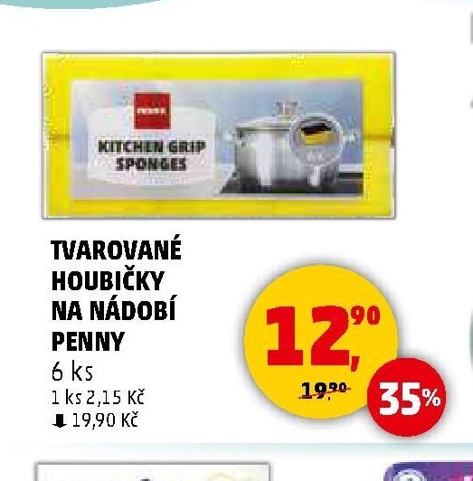 Tvarované houbičky na nádobí Penny - Penny Market aktualniletaky.eu