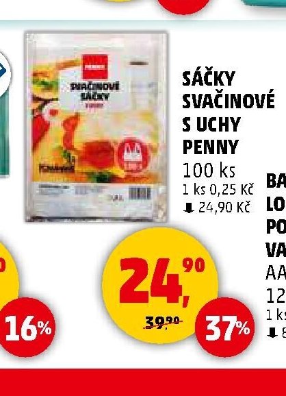 Sáčky svačinové s uchy Penny - Penny Market aktualniletaky.eu