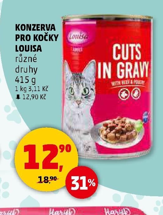 Konzerva pro kočky Louisa - Penny Market aktualniletaky.eu