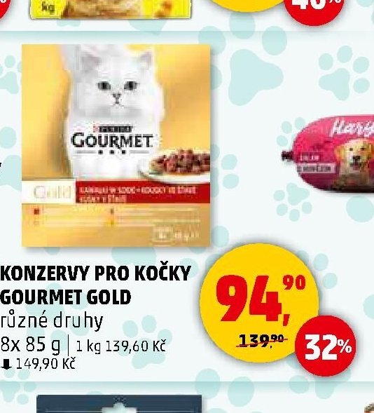 Konzervy pro kočky Gourmet Gold - Penny Market aktualniletaky.eu