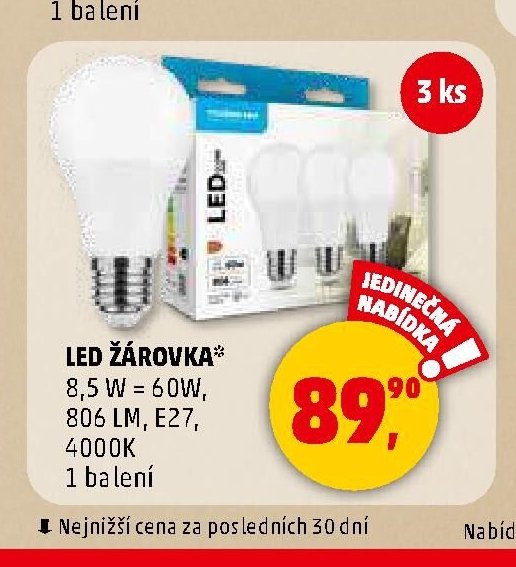 LED ŽÁROVKA - Penny Market aktualniletaky.eu
