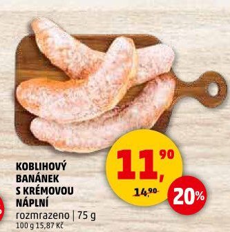 KOBLIHOVÝ BANÁNEK S KRÉMOVOU NÁPLNÍ - Penny Market aktualniletaky.eu