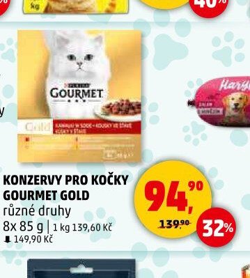 Konzervy pro kočky Gourmet Gold 8x 85 g - Penny Market aktualniletaky.eu