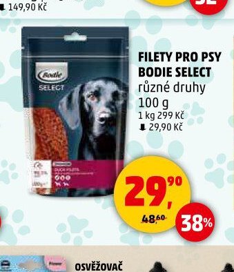 Filety pro psy Bodie Select 100 g - Penny Market aktualniletaky.eu
