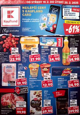 aktuální leták Kaufland 19.2.2025-25.2.2025